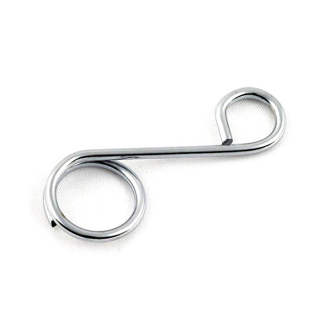 MCS Fuel & Oil Hose Guide Wire. Chrome – Universal