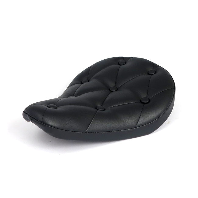 MCS Fitzz, Custom Solo Seat. Black/Rivets. Small. 4 cm Thick – Universal
