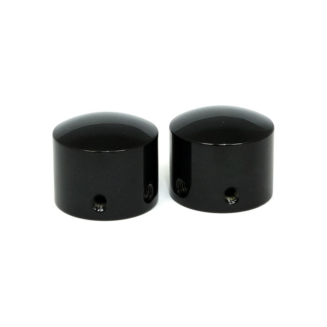 MCS Front Axle Nut Cap Kit. Black. Domed – 1988–2007 XL Sportster; 1991–2003 Dyna…