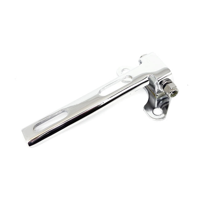 MCS Universal Solo Seat Hinge, Square Mount. Chrome