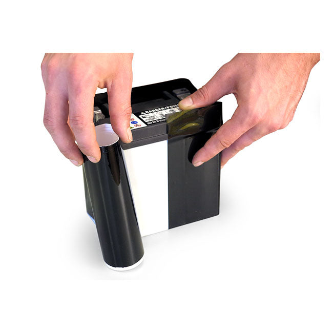 MCS Battery Sticker Set. Gloss Black – Universal