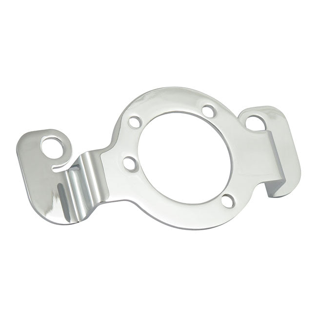MCS Air Cleaner Adapter Bracket. Chrome – 1988–1990 XL Sportster with OEM CV…