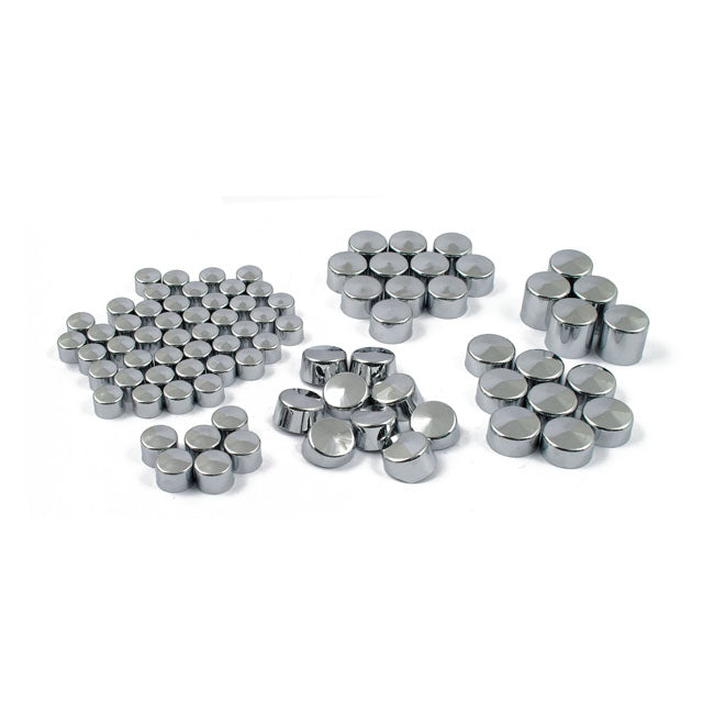 Motorcycle Storehouse Smooth Topps, Push-On Cover Kit for 99-06 Touring