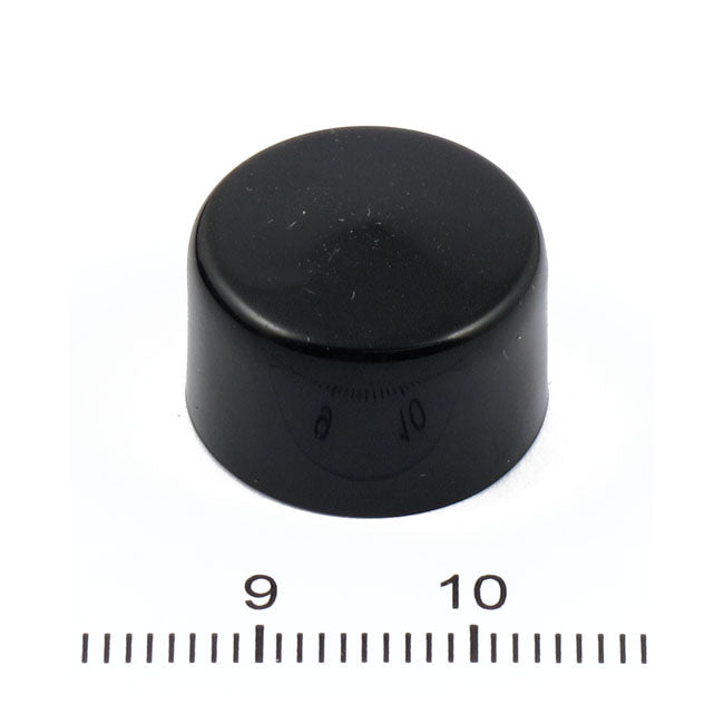 MCS Smoothtopps Push-on Bolt Covers 1/2" Hex Bolts/Nuts. Black