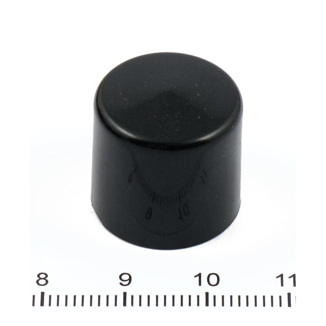 MCS Smoothtopps Push-On Bolt Covers 9/16" Hex Bolts/Nuts. Black