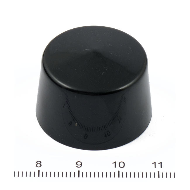 MCS Smoothtopps Push-On Bolt Covers 15/16" Hex Bolts/Nuts. Black