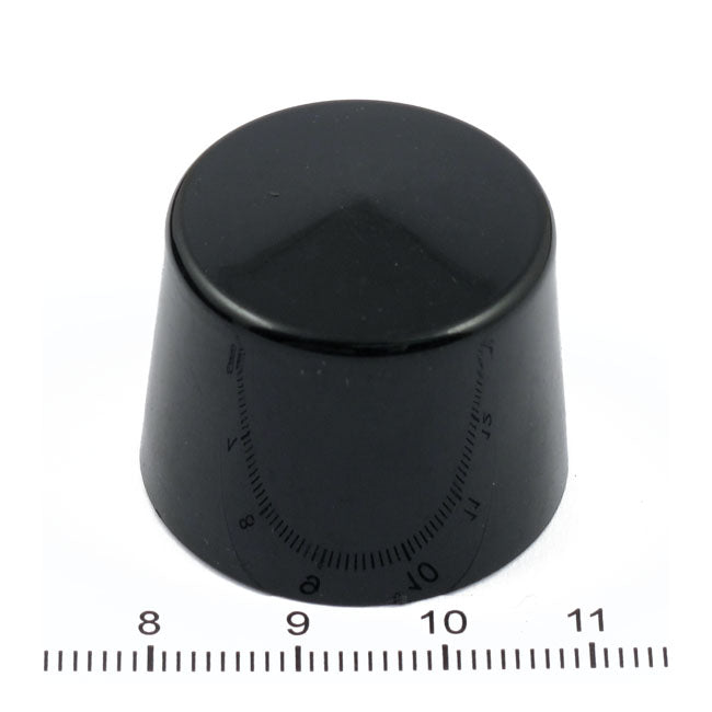 MCS Smoothtopps Push-on Bolt Covers 15/16" Hex Bolts/Nuts. Black
