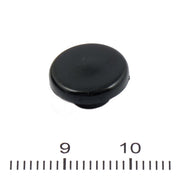 MCS Mushroom Style Push-on Bolt Covers 1/4" Allen Size. Black