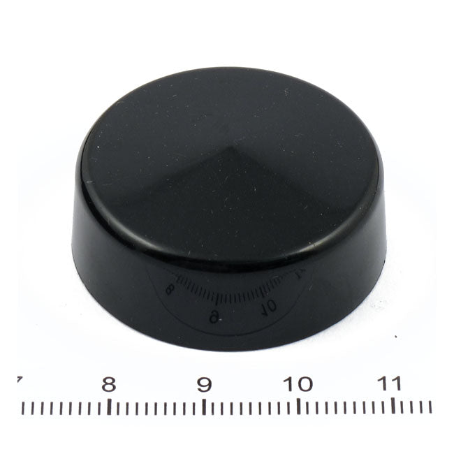 MCS Smoothtopps Push-On Bolt Covers 5/8" Hex Bolts/Nuts. Black