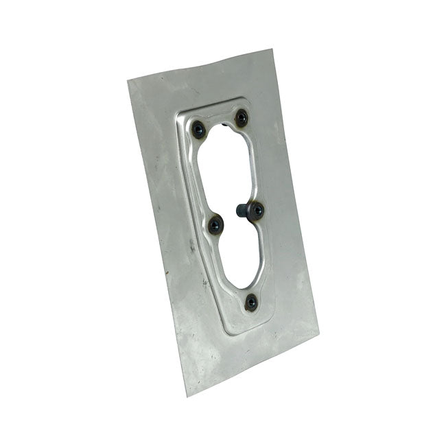 Paughco Weld-In Fuel Pump Plate. 6 mm Deep – 2007–2022 XL Sportster