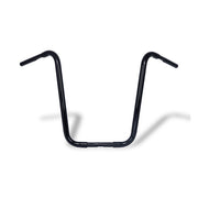 MCS 1-1/4" Buffalo Apehangers, 20" High, Black – 1982–2022 H-D with 1" I.D. Risers