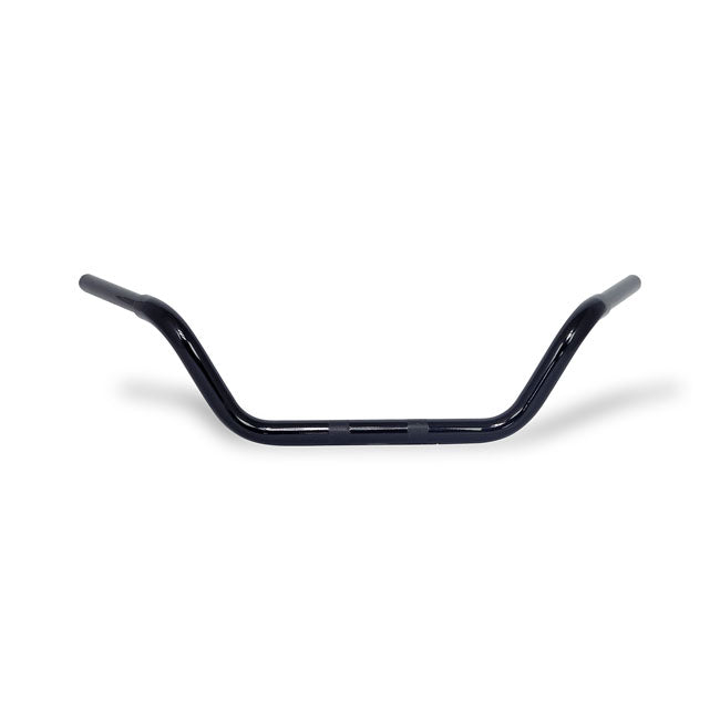 MCS 1-1/4" Late Fatboy OEM Style Handlebar. Black – 1982–2022 H-D with 1.25" I.d. Risers