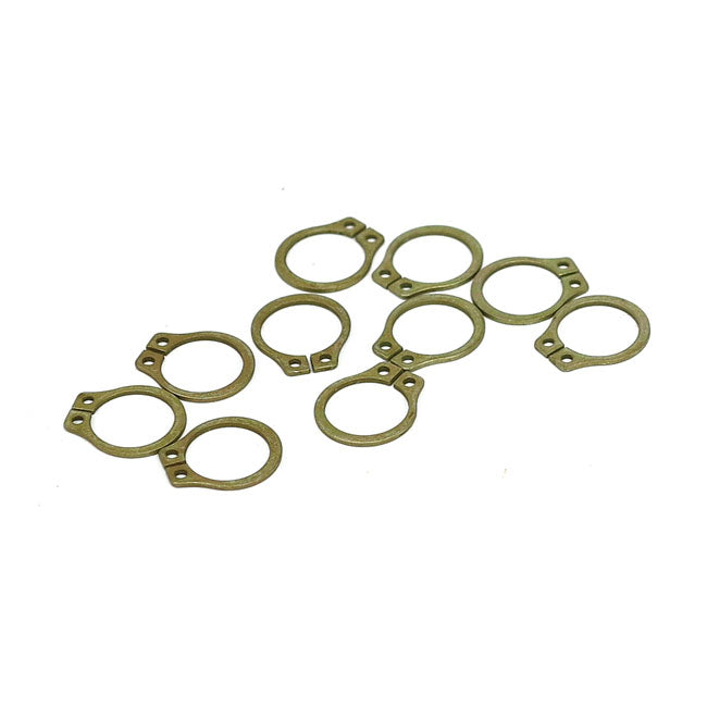 MCS Retaining Rings, Front Footpeg Mount – 2007–2017 Big Twin (Floorboard)…