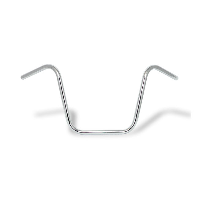 MCS Apehanger Handlebar, 14" Rise, 1" Chrome – Pre-81 H-D with 1" I.d. Risers