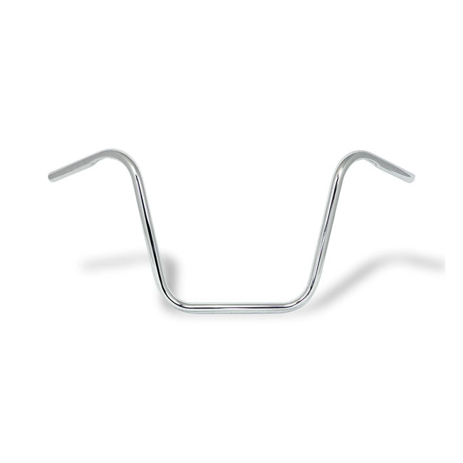 MCS Apehanger Handlebar, 14" Rise, 1" Chrome – 1982–2022 H-D with 1" I.d. Risers