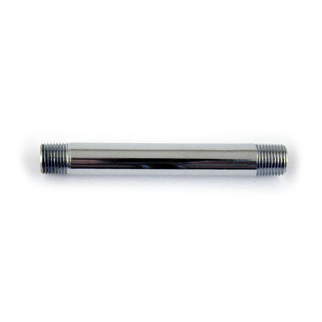 Gardner-Westcott Oil Gauge Fitting, 3" Extension Pipe, 1/8" Npt . Chrome – XL Sportster Models