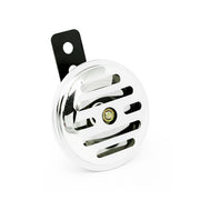 MCS Custom Mini-horn, 2.5"/ 65mm. 100 DB. Chrome Slotted