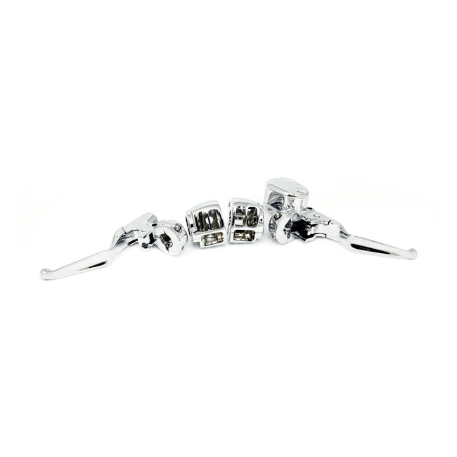 MCS Handlebar Control Kit. Chrome – 2014–2022 XL Sportster (with Single…