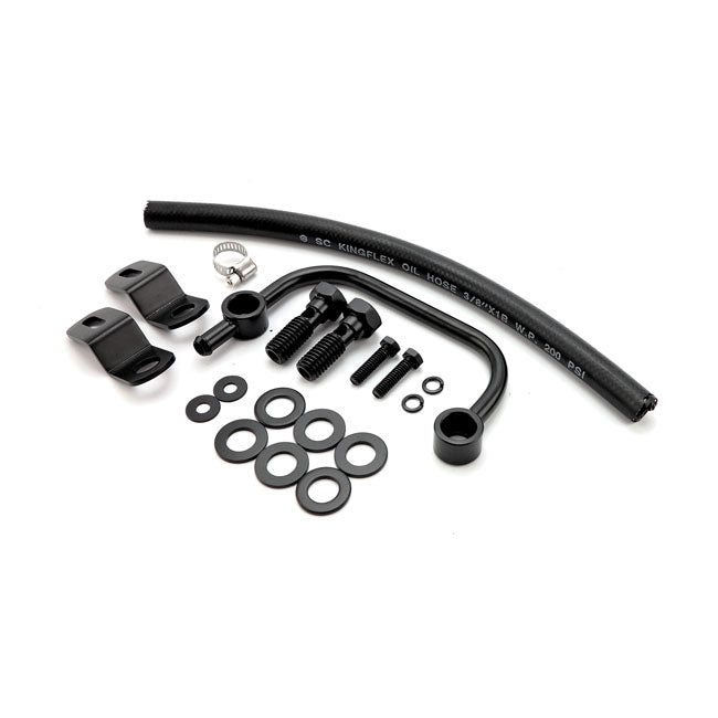 MCS Air Cleaner Breather Kit. Black – 1991–2022 XL Sportster with Aftermarket…