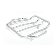 MCS Contoured Luggage Rack for Tour-Pak®. Chrome – 1987–2025 FLT/Touring with King; Chopped…