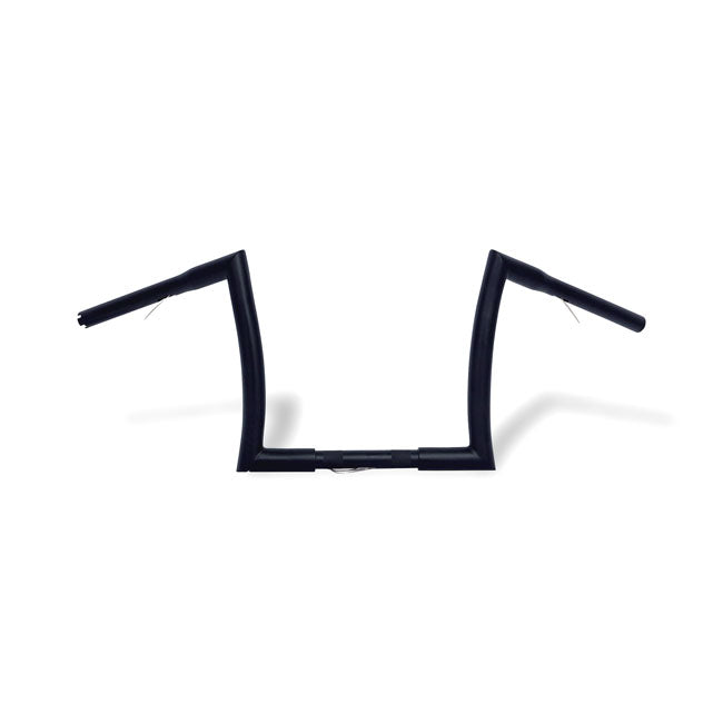 Highway Hawk Bad Ape Apehangers, Black – 1982–2024 H-D Mech. & E-Throttle with 1"…