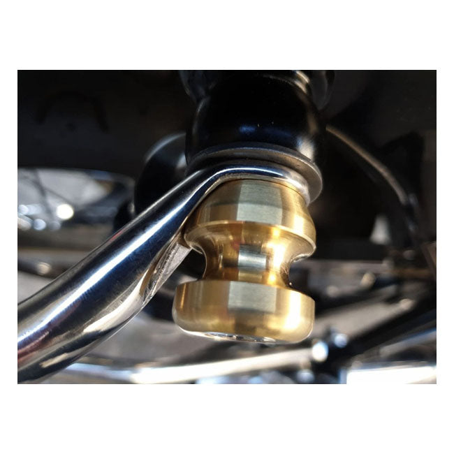 Motone The Capstan! Bungee Hook Attachment. Brass – Triumph: 2001–2015 Bonneville T100 / SE…