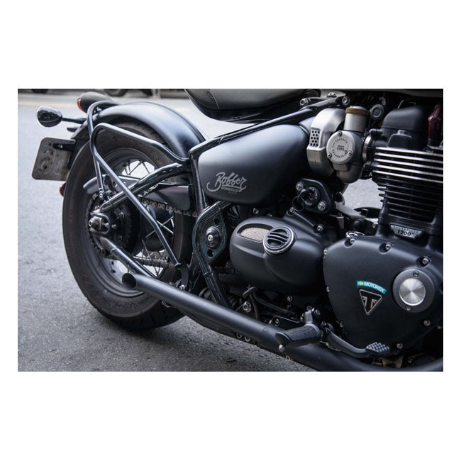 Motone Triumph Saddlebag Support. Black Stainless – Triumph: Bonneville Bobber; Bobber…