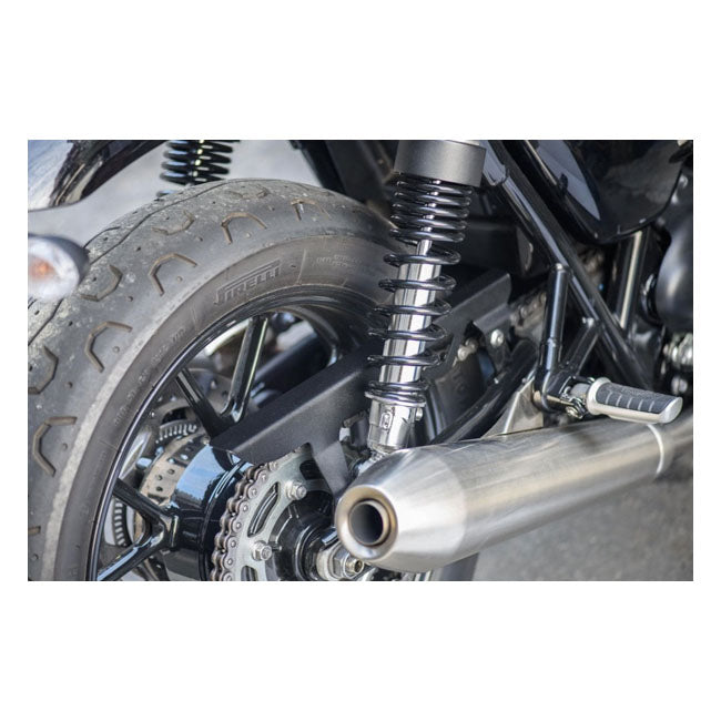 Motone Tanto Chain Guard. Wrinkle Black – Triumph: 2016–2020 Street Scrambler /…