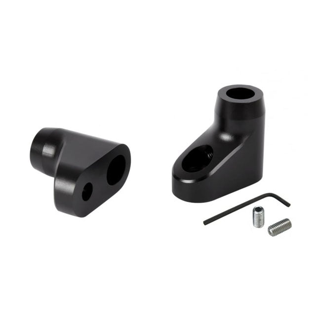 Motone Turn Signal Brackets for LC Triumph, 8mm. Black – Triumph: Street Twin; T100; T120…
