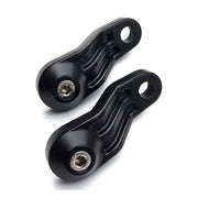 Motone Ribbed Triline Turn Signal Brackets. Black – Triumph: 2001–2020 Bonneville T100 / SE…