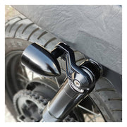 Motone Ribbed Triline Turn Signal Brackets. Black – Triumph: 2001–2020 Bonneville T100 / SE…