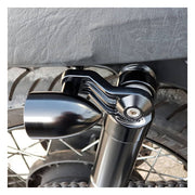 Motone Ribbed Triline Turn Signal Brackets. Black – Triumph: 2001–2020 Bonneville T100 / SE…