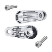 Motone Ribbed Triline Turn Signal Brackets. Polished – Triumph: 2001–2020 Bonneville T100 / SE…