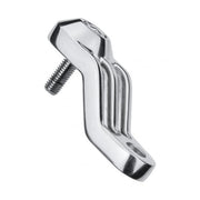Motone Ribbed Triline Turn Signal Brackets. Polished – Triumph: 2001–2020 Bonneville T100 / SE…