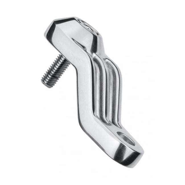 Motone Ribbed Triline Turn Signal Brackets. Polished – Triumph: 2001–2020 Bonneville T100 / SE…