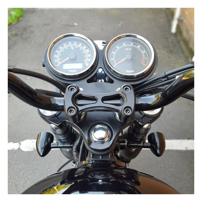 Motone Wrap-around Turn Signal Brackets, 41mm Forks – All Models with 41mm Forks