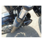 Motone Wrap-around Turn Signal Brackets, 47mm Forks – All Models with 47mm Forks