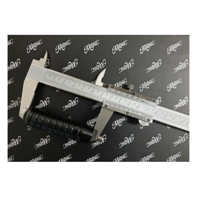 Motone Extented Shifter Peg Ribbed. Black