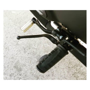 Motone Shifter End Peg Ribbed. Brass