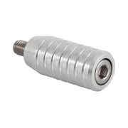 Motone Shifter End Peg Ribbed. Clear