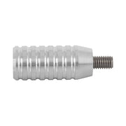 Motone Shifter End Peg Ribbed. Clear
