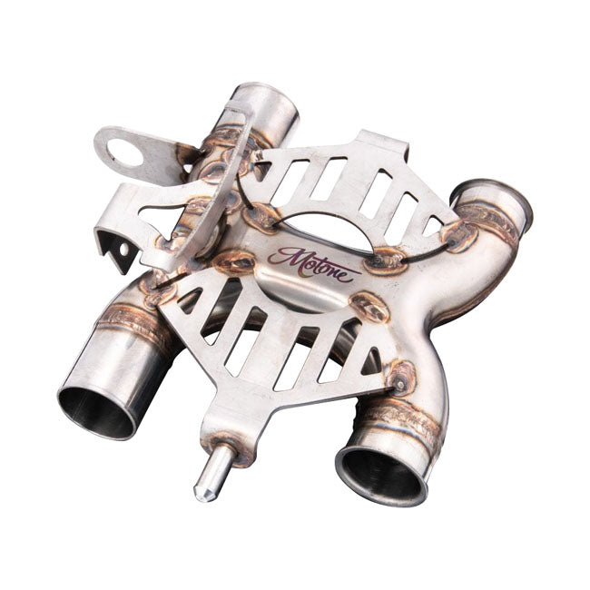 Motone X-pipe Cat-delete Exhaust System – Triumph: 2016–2020 Bonneville T100 /…
