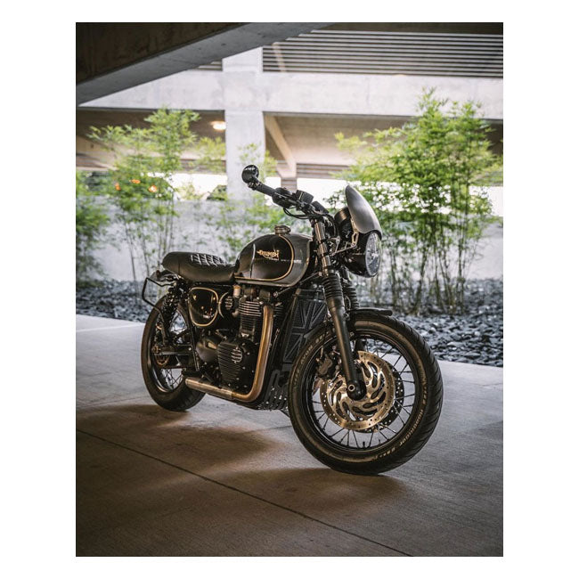Motone Aluminum. Brushed Finish – Triumph: T100 / T120 / Speed Twin Models