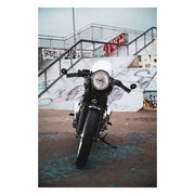 Motone Aluminum. Mirror Polished – Triumph: T100 and T120 Models