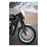 Motone Aluminum. Mirror Polished – Triumph: T100 and T120 Models