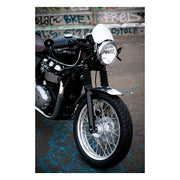 Motone Aluminum. Mirror Polished – Triumph: T100 and T120 Models