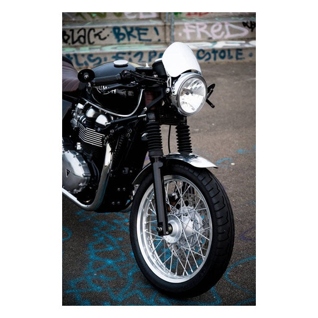 Motone Aluminum. Mirror Polished – Triumph: T100 and T120 Models