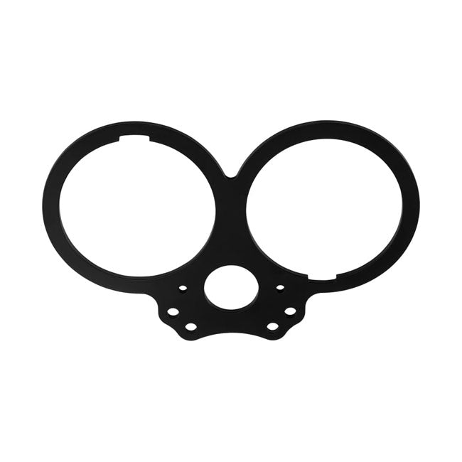 Motone Lay Flat Gauge Mount. Black – Triumph: 2016–2020 Air or Oil Cooled…
