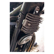 Motone Regulator Relocation Bracket. Black – Triumph: 2001–2015 Bonneville T100 / SE…