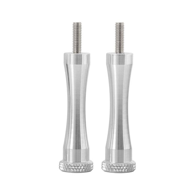 Motone Long Quick Release Seat Bolts. 70mm, Polished – Triumph: 2001–2015 Bonneville T100 / SE…